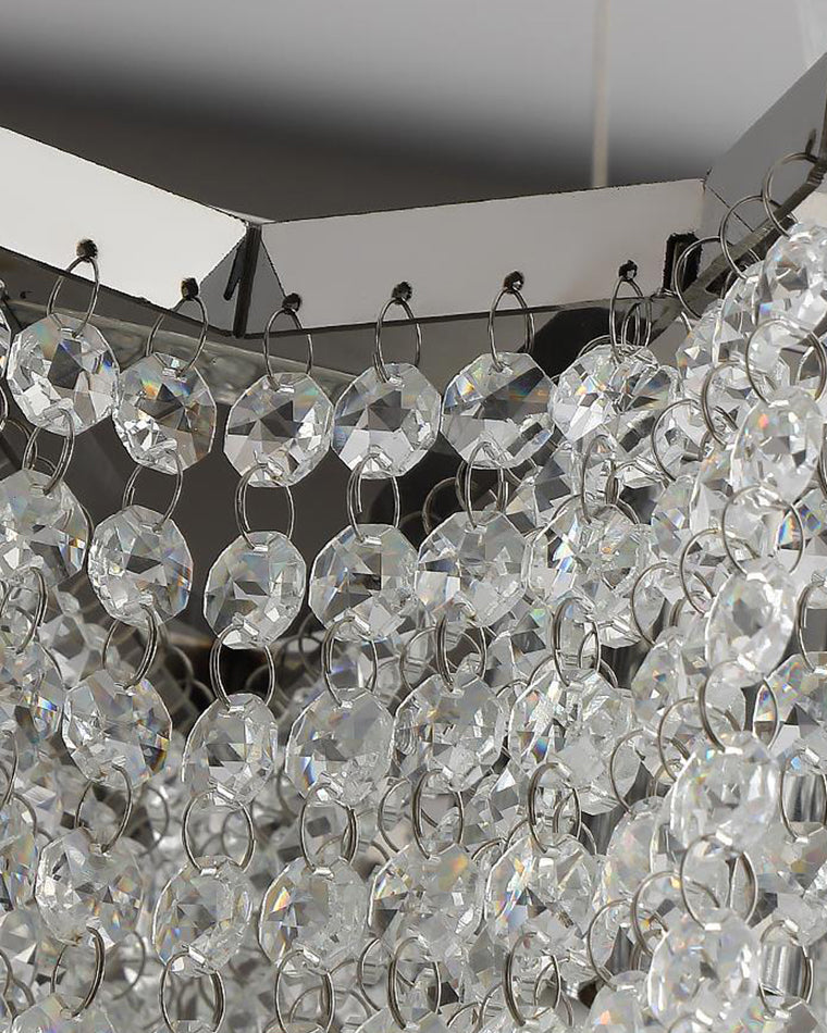 WOMO Cascading Crystal Chandelier-WM2777