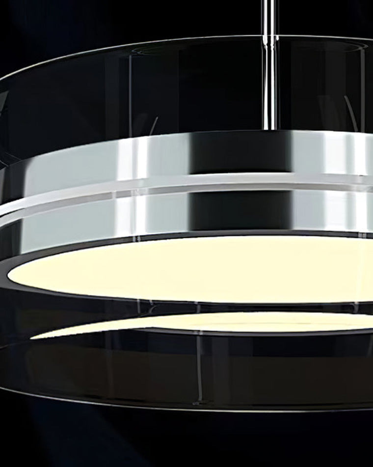 WOMO Small Round Glass Pendant Light-WM2451