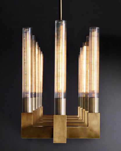 WOMO Candle Linear Chandelier-WM2816