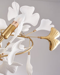 WOMO Gingko Ceramic Chandelier-WM2411