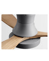 WOMO 3 Wood Blade Hugger Ceiling Fan Lamp-WM5120 thumbnail