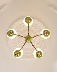 WOMO Glass Globe French Chandelier-WM2958