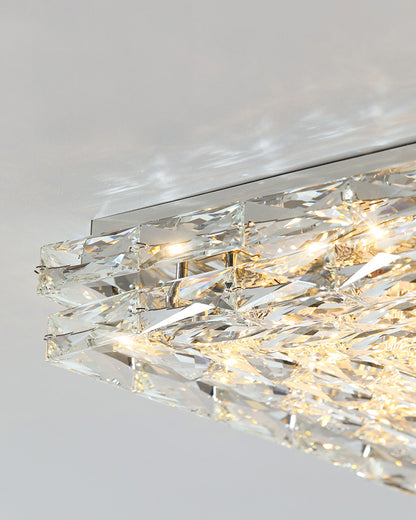 WOMO Square Crystal Ceiling Light-WM1141