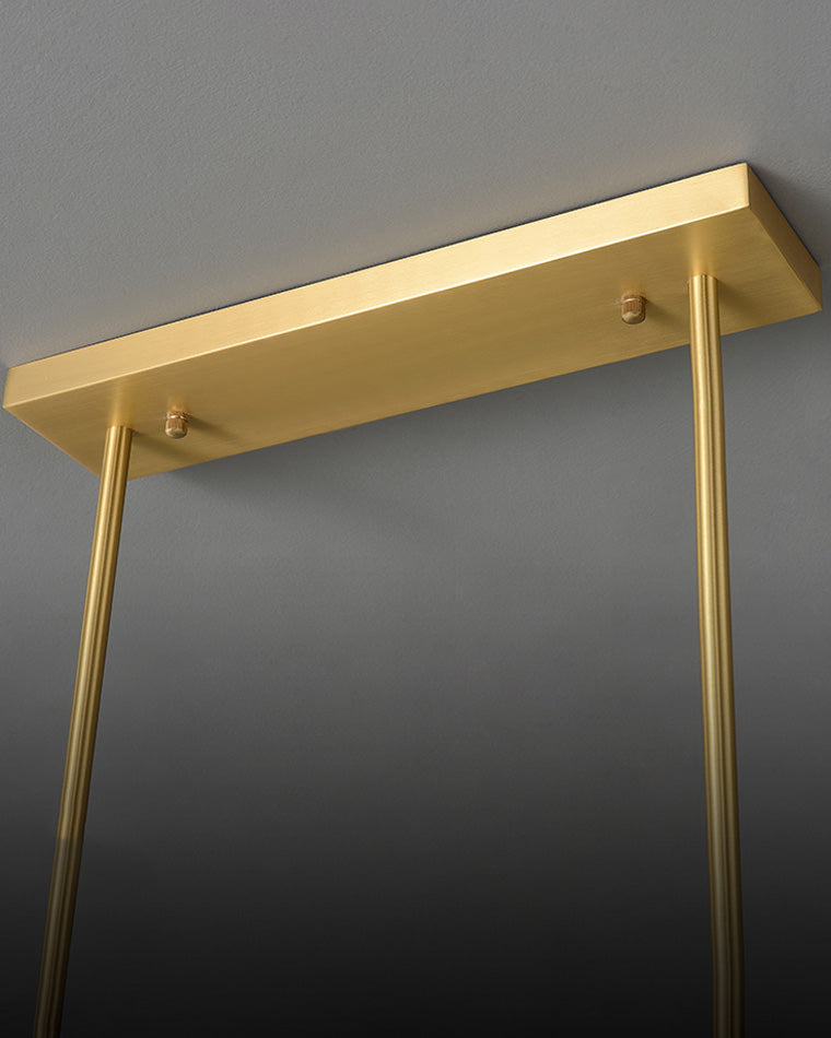 WOMO Peacock Blue Art Glass Chandelier-WM2213