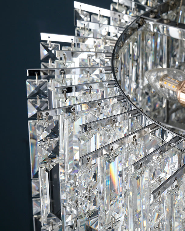 WOMO Linear Crystal Chandelier-WM2627