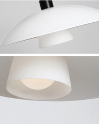 WOMO Milk Glass Shaded Pendant Light-WM2678