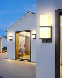 WOMO Outdoor Craftsman Glass Wall Sconce-WM9067