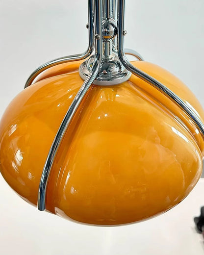 WOMO Pumpkin Glass Dome Pendant Light-WM2675