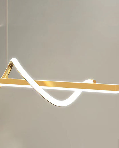 WOMO Spiral Linear Chandelier-WM2723