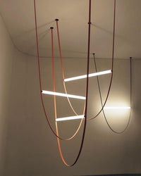 WOMO Leather String Chandelier-WM2273
