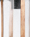 WOMO Rustic Seeded Glass Outdoor Sconce-WM9146 thumbnail