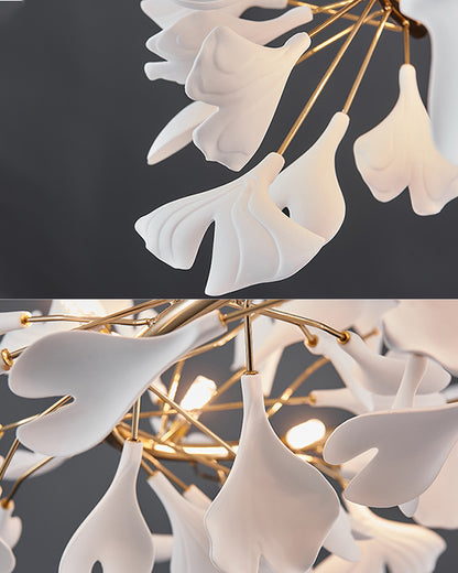 WOMO Gingko Spiral Chandelier-WM2416