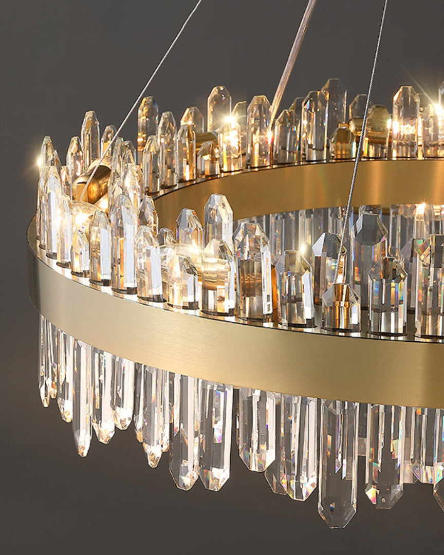 WOMO Round Crystal Chandelier-WM2488a