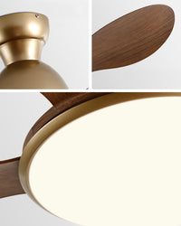 WOMO Low Profile Ceiling Fan Lamp- WM5164