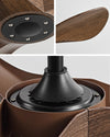 WOMO 52 Inch Three Blade Ceiling Fan - WM5160 thumbnail