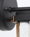 WOMO Rustic Seeded Glass Outdoor Sconce-WM9146 thumbnail