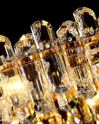 WOMO Crystal Round Chandelier-WM2406