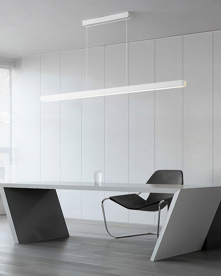 WOMO Contemporary Black Linear Led Pendant Light-WM2281