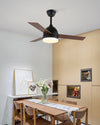 WOMO 3 Wood Blade Ceiling Fan Lamp-WM5001 thumbnail