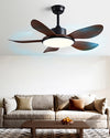 WOMO 5 Wood Blade Ceiling Fan Lamp-WM5003 thumbnail