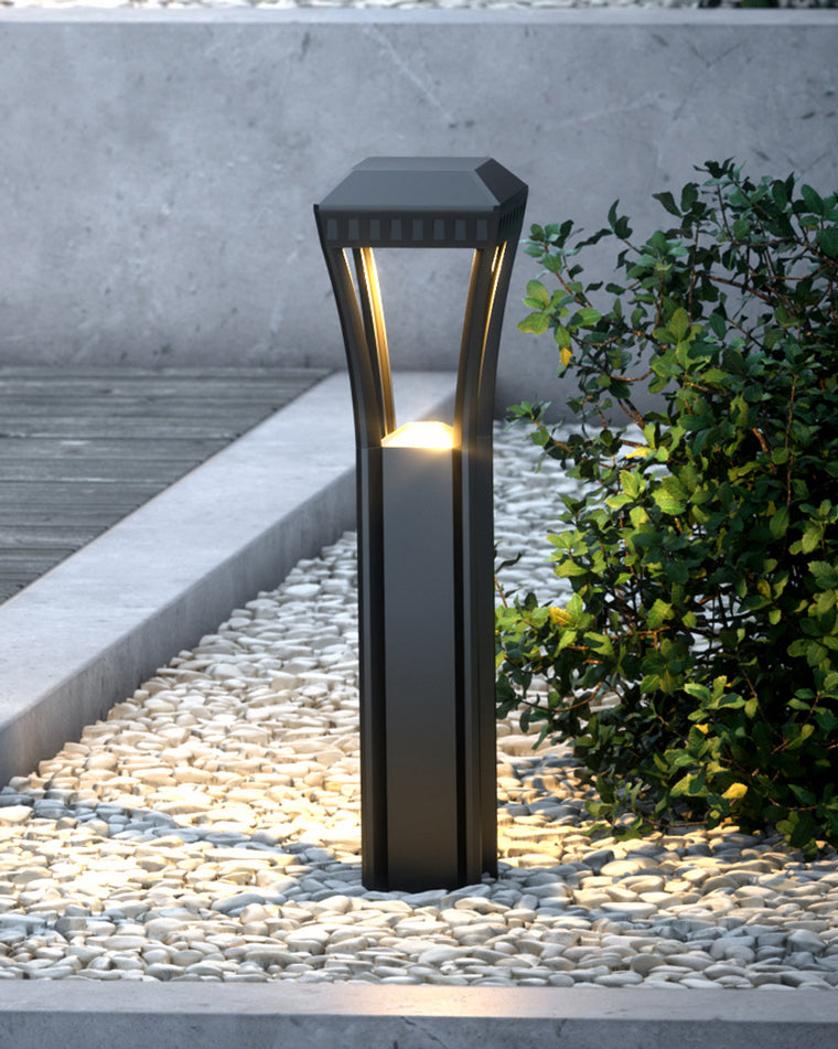 WOMO Hardwired Bollard Light-WM9053