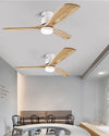 WOMO Mid-century Modern Hugger Ceiling Fan Lamp-WM5067 thumbnail