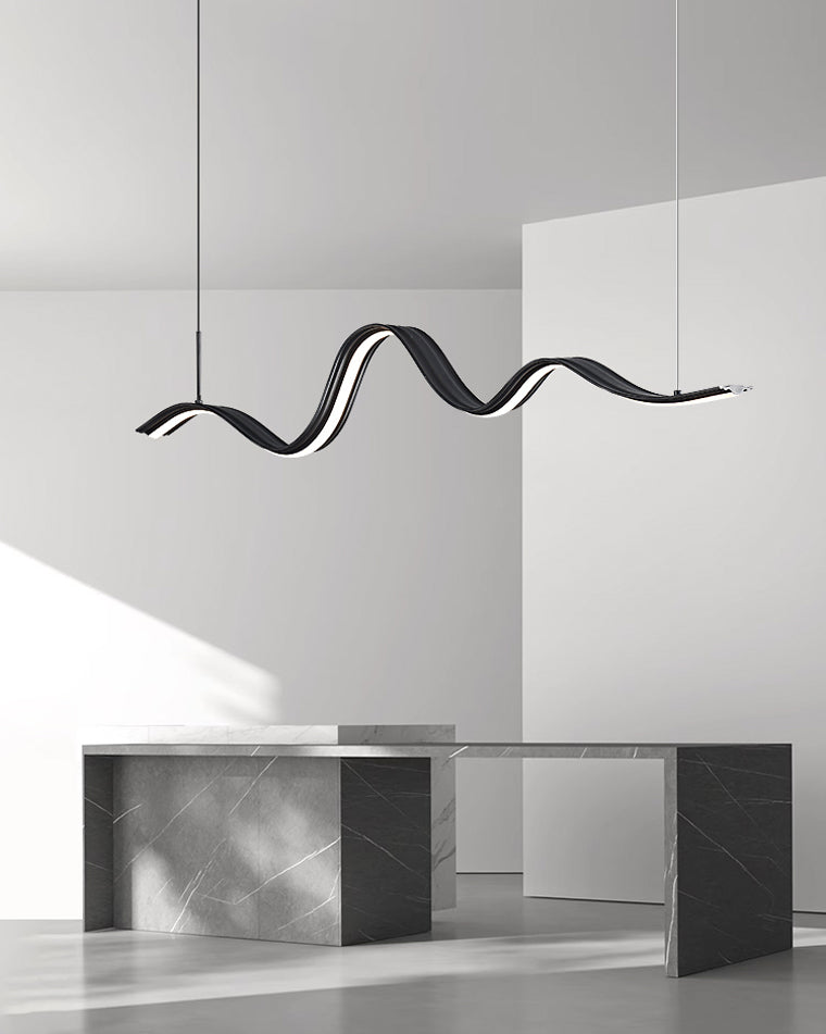 WOMO Wavy Linear Led Pendant Light-WM2282