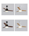 WOMO 3 Wood Blade Ceiling Fan Lamp-WM5001 thumbnail