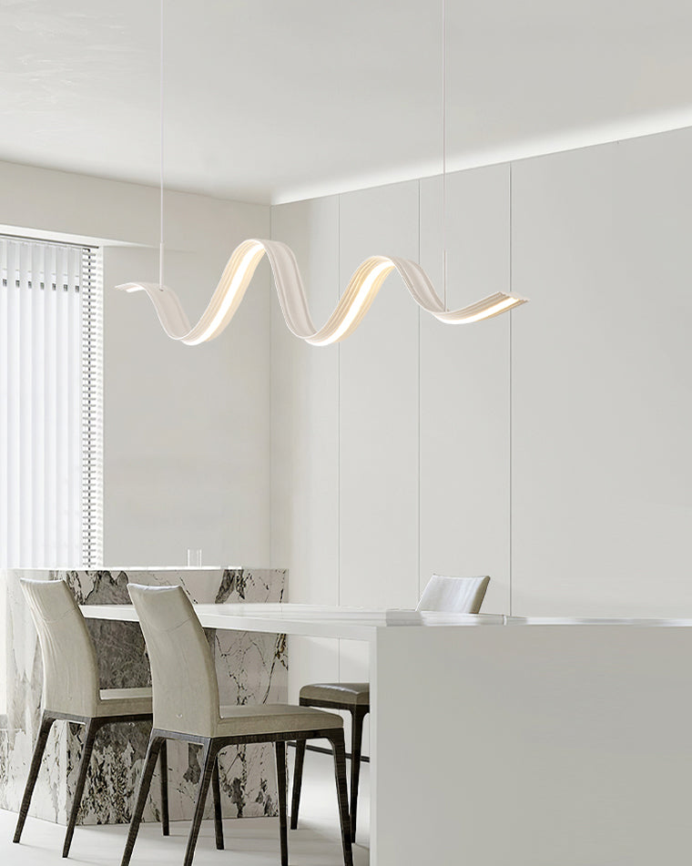 WOMO Wavy Linear Led Pendant Light-WM2282