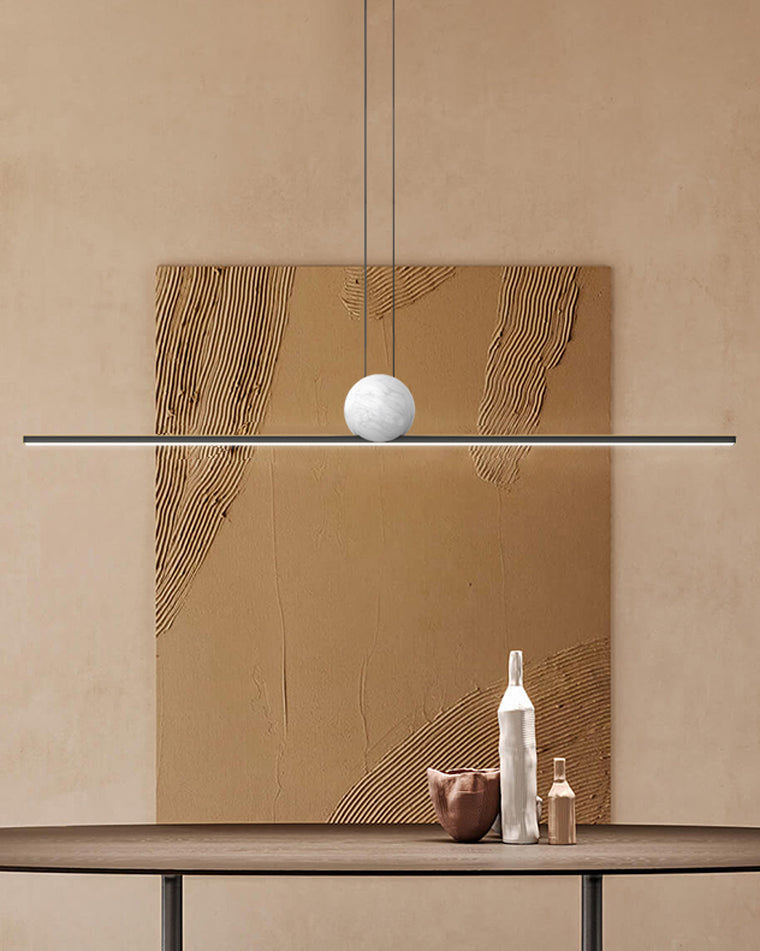 WOMO Marble Linear Pendant Light-WM2329