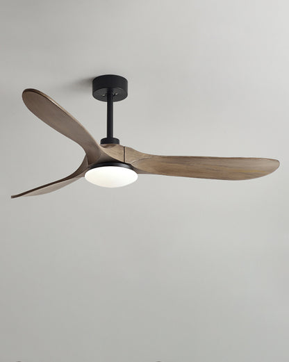 WOMO 52" Propeller Wood Ceiling Fan Lamp-WM5008