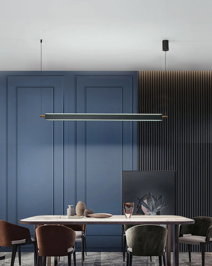 WOMO Black Linear Pendant Light-WM2182