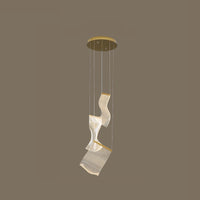 WOMO Breeze Dimmable Acrylic Chandelier-WM2158