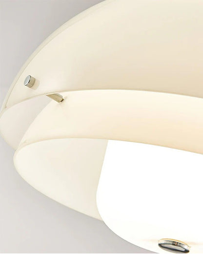 WOMO Milk Glass Dome Pendant Light-WM2786