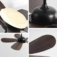 WOMO Modern Ceiling Fan with Bright Light - WM5169