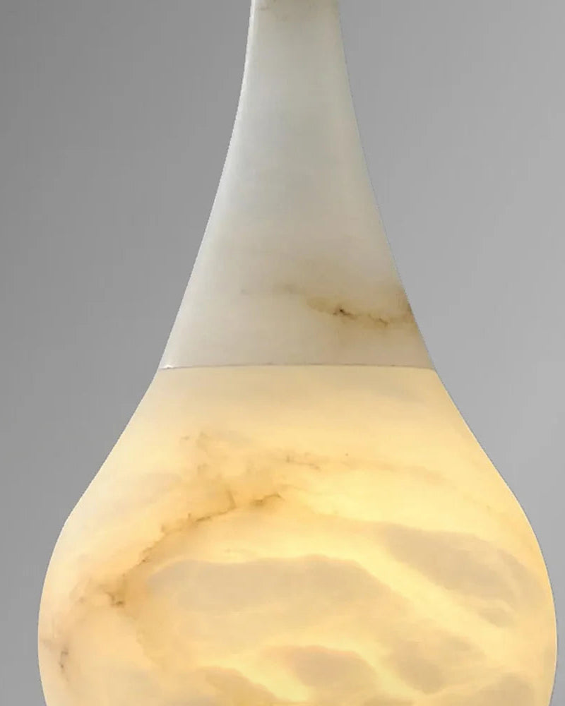 WOMO Alabaster Raindrop Pendant Light-WM2901