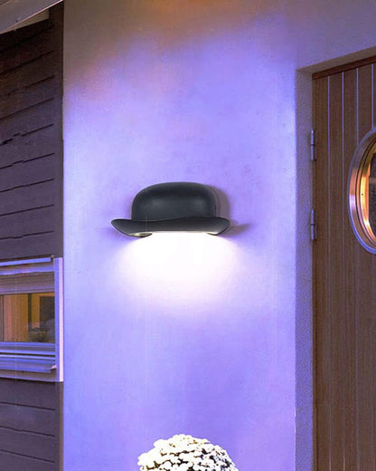 WOMO Hat Outdoor Wall Sconce-WM9183