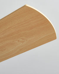 WOMO Low Profile Wood Ceiling Fan Lamp-WM5014