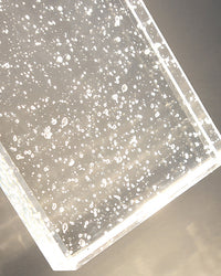 WOMO Seeded Crystal Wall Light-WM9145