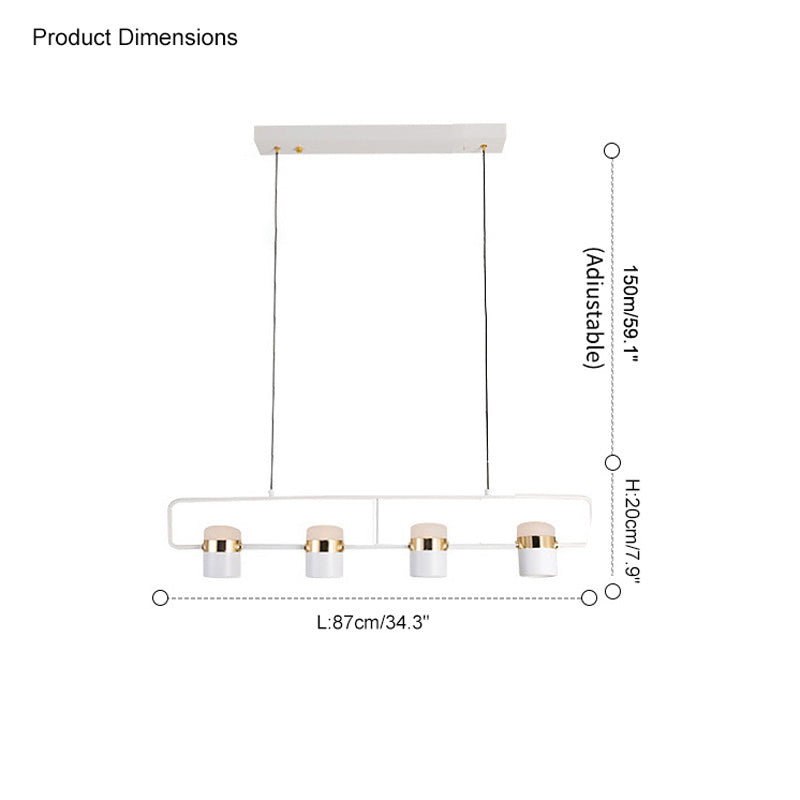 WOMO Linear Spotlight Kitchen Pendant Light-WM2019