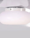 WOMO Small White Ceiling Fan Lamp-WM5094 thumbnail