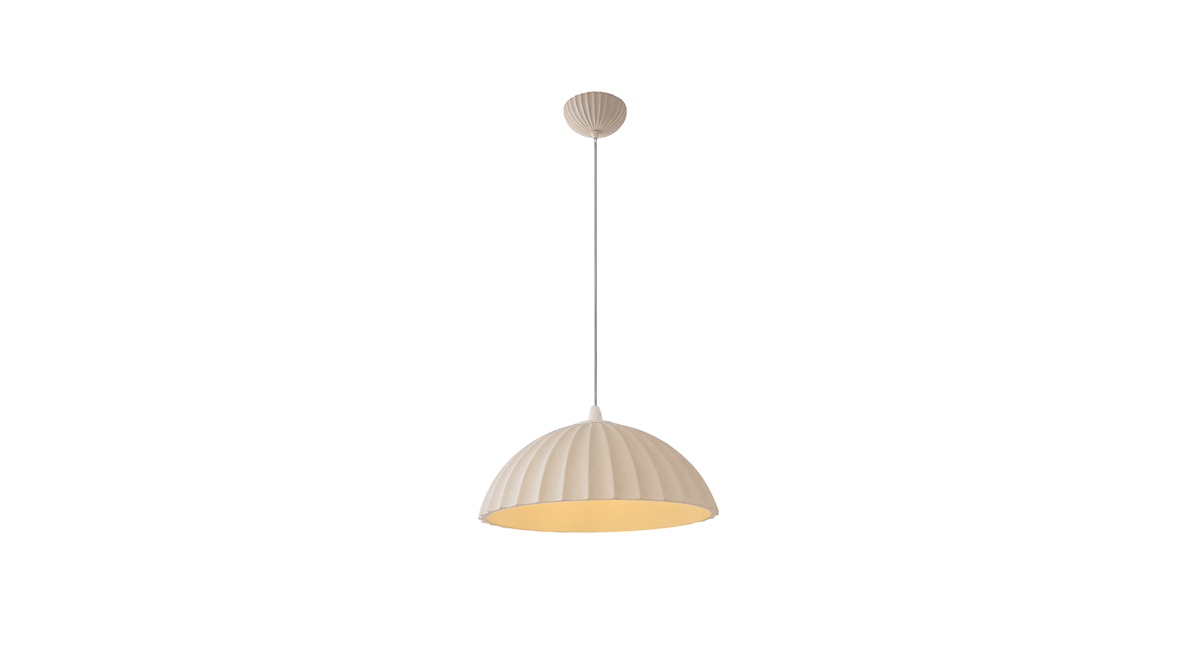 WOMO Platre Dome Pendant Light - WM3149