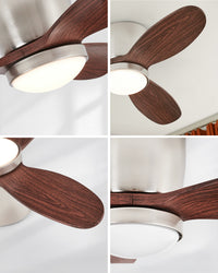 WOMO Low Profile Ceiling Fan Lamp-WM5146