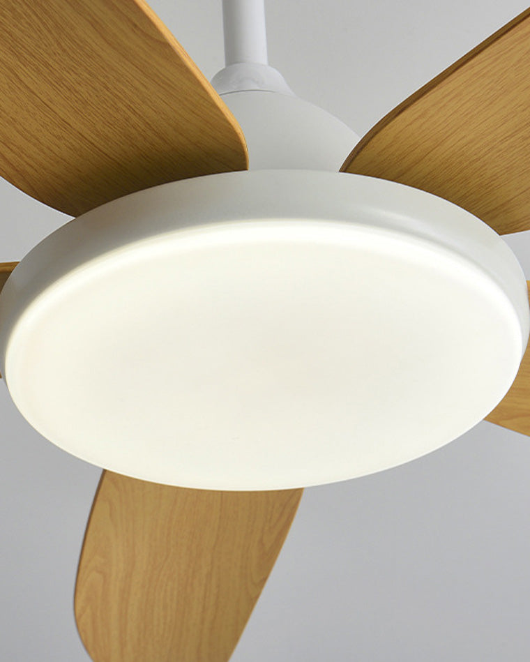 WOMO 5 Blade Contemporary Ceiling Fan Lamp-WM5061