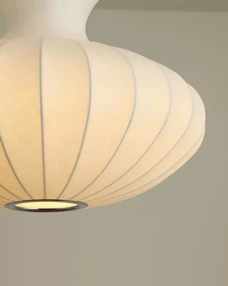 WOMO Flying Saucer Silk Pendant Light-WM2977