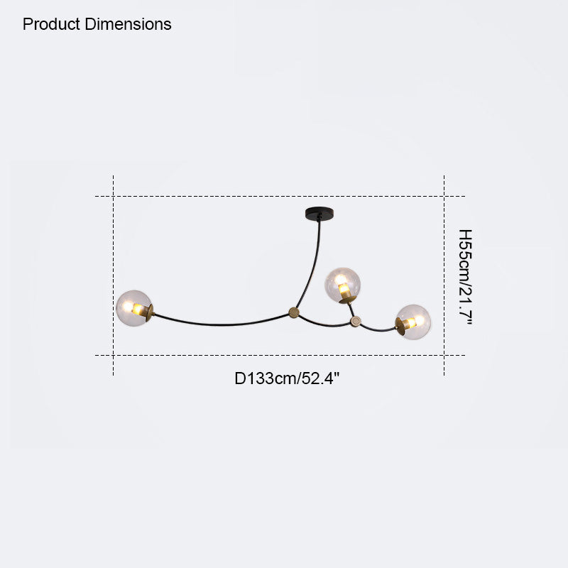 WOMO Branching Bubble Chandelier-WM2141