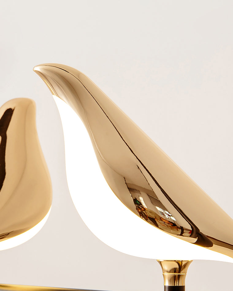 WOMO Gold Bird Branch Chandelier-WM2512c