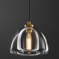WOMO 7 Inch Crystal Pendant Light - Hemisphere