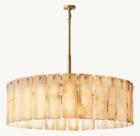 WOMO Alabaster Round Chandelier - Calamette
