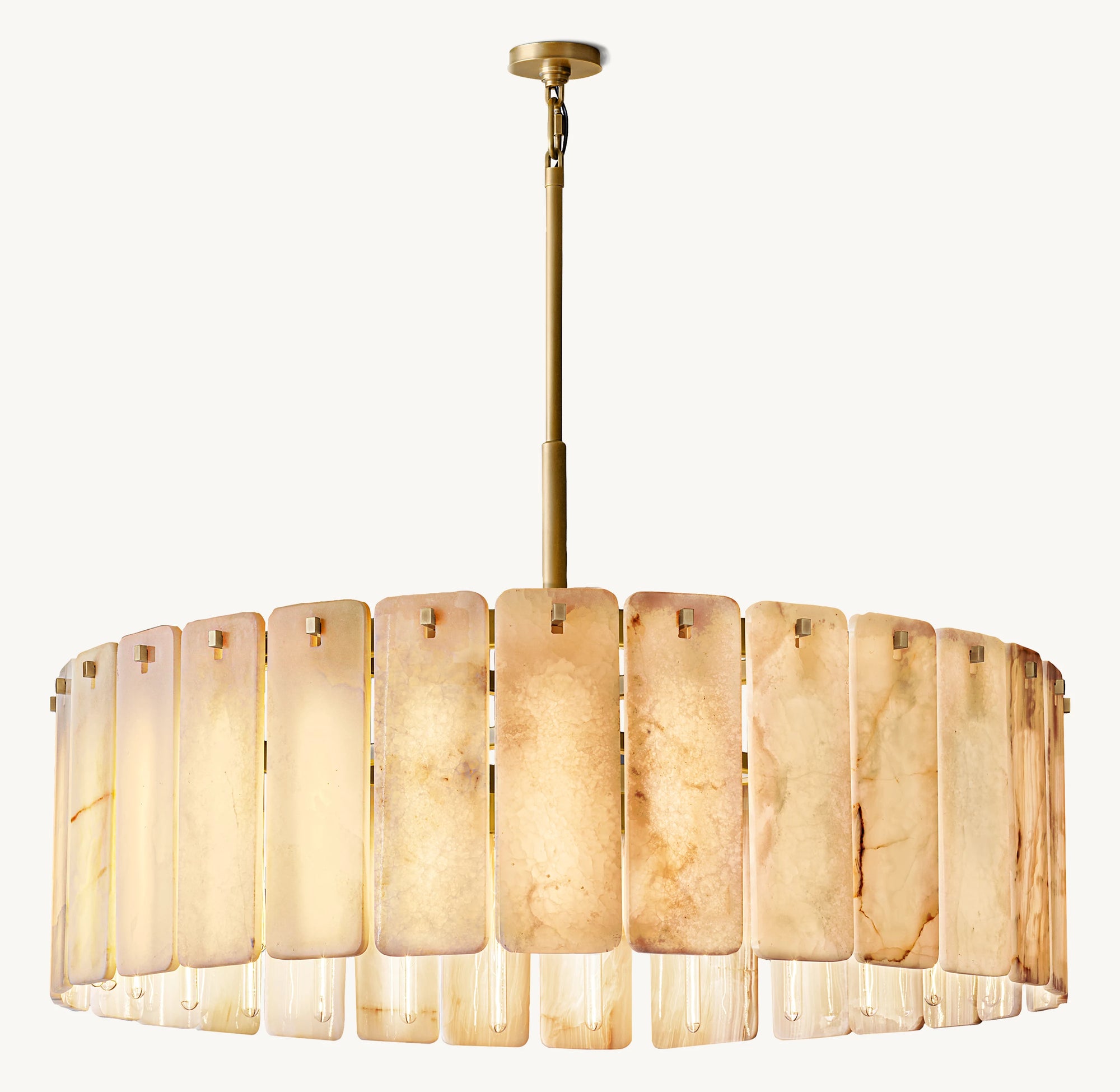 WOMO Alabaster Round Chandelier - Calamette